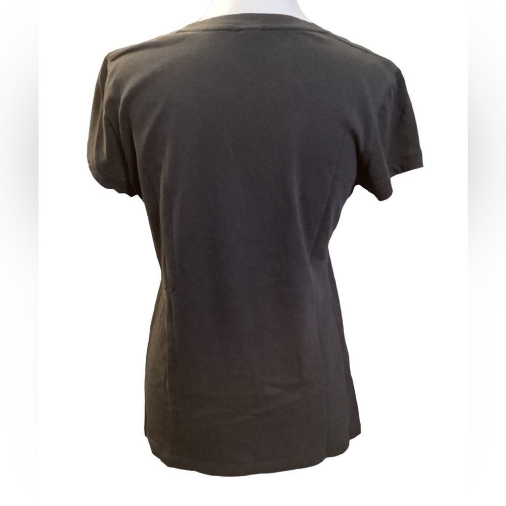 Mighty Fine NBA Hardwood Classics Los Angeles Lakers V-Neck Graphic Tee Black M - Picture 3 of 8